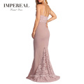 Trumpet Prom Lace Women Ladies Western Designs Bridesmaid Dress